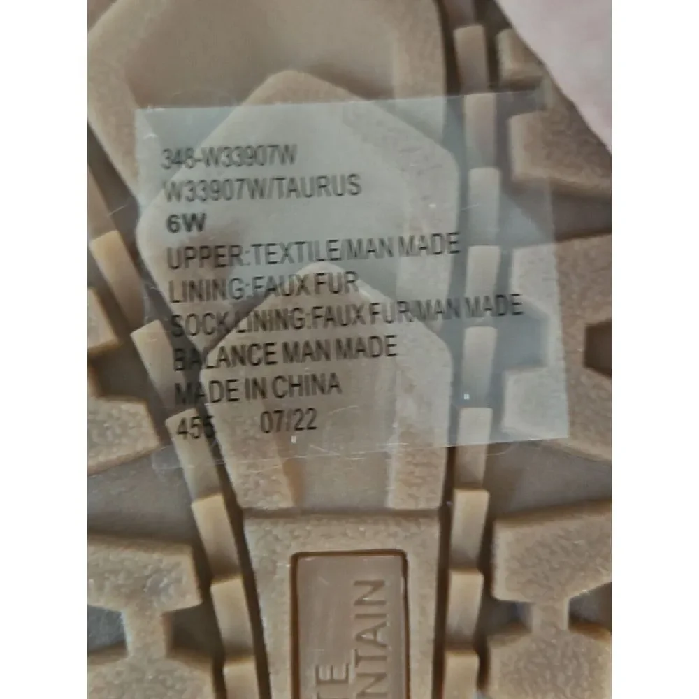 WHITE‎ MOUNTAIN Shoes Women's Taurus Boot, Army Green/Fabric, 6W